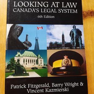 Looking at law: Canada's legal system